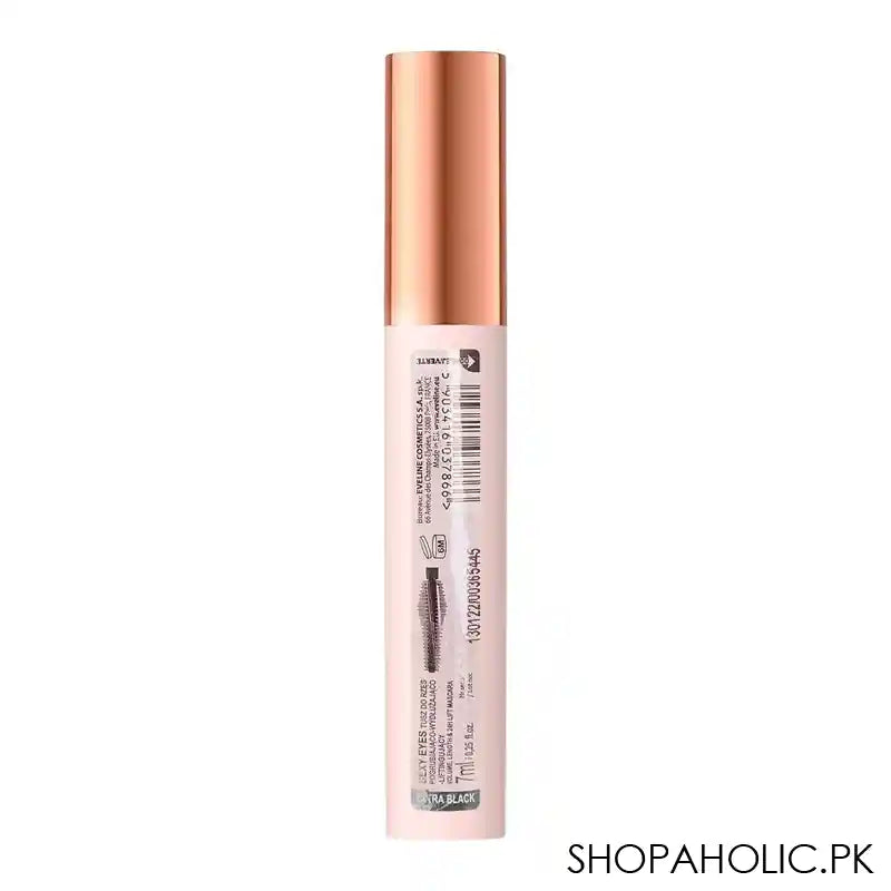 Eveline Sexy Eyes Volume Length & 24H Lift Mascara, Extra Black, 7ml - Image 2