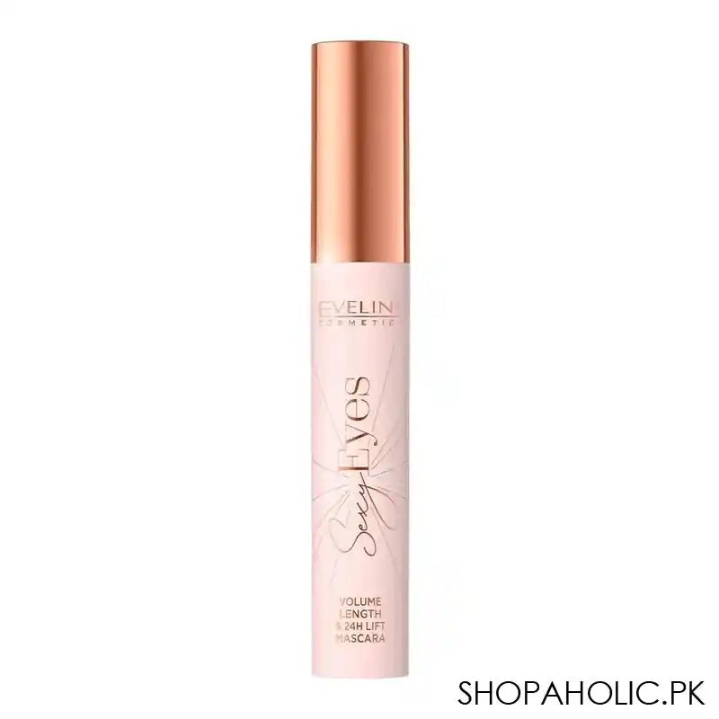 Eveline Sexy Eyes Volume Length & 24H Lift Mascara, Extra Black, 7ml - Image 3