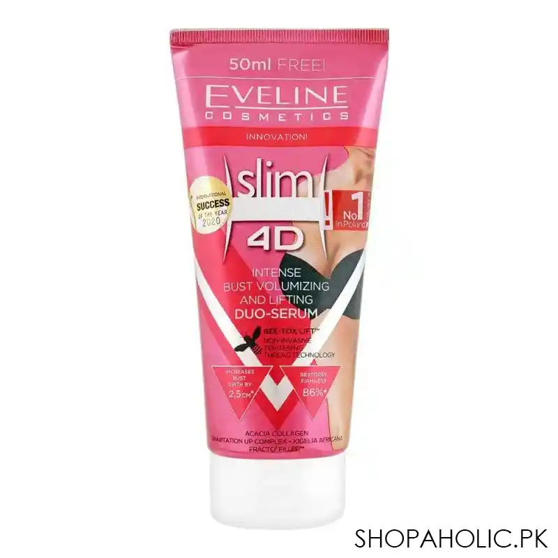 eveline slim extreme 4d mezo push up intensive serum, 200ml main image