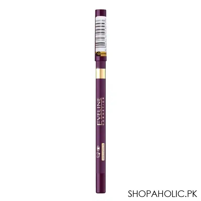 Eveline Variete Gel Eyeliner Pencil, Waterproof, 24 Hours Extreme Wear, 10 Aubergine - Image 2