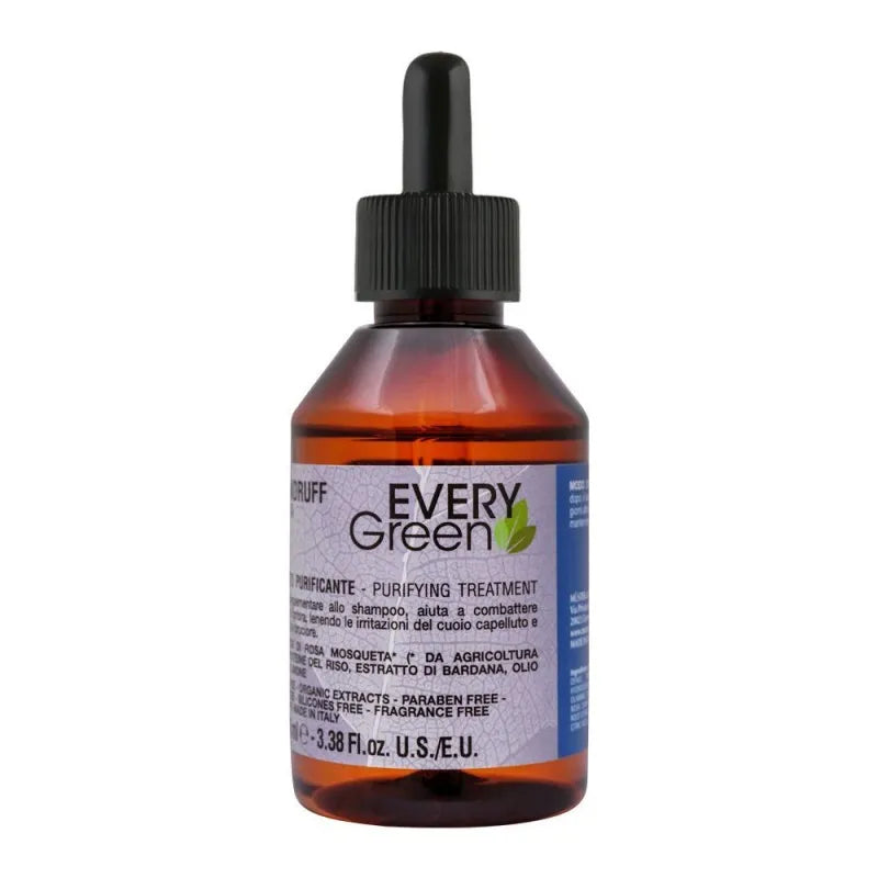 every green anti dandruff purifying hair treatment, paraben free, 100ml main image