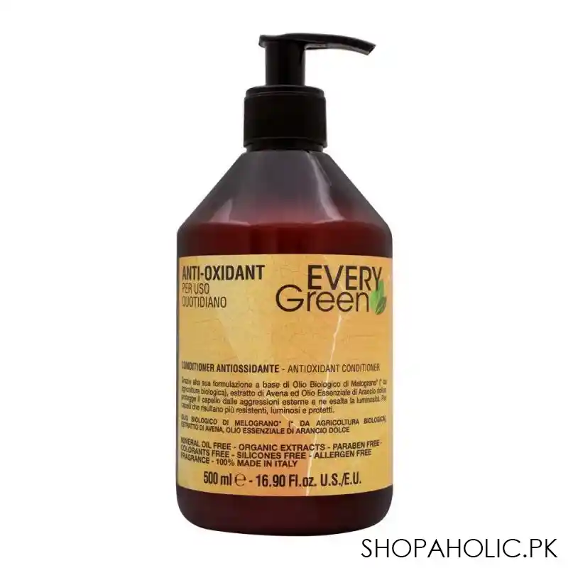 every green anti oxidant conditioner, paraben free, 500ml main image