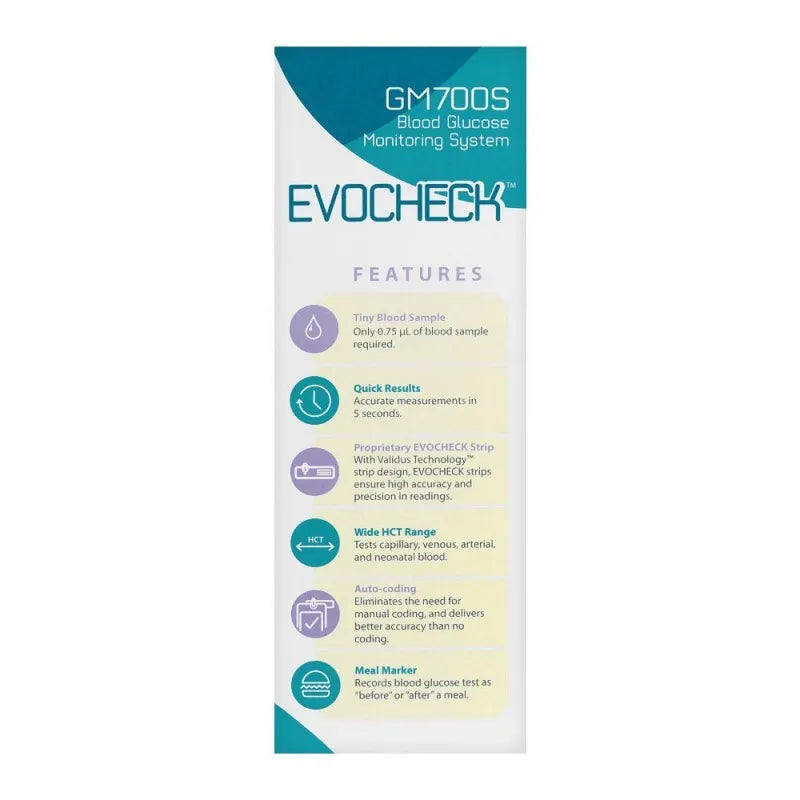 evocheck blood glucose monitoring system, gm700s image4