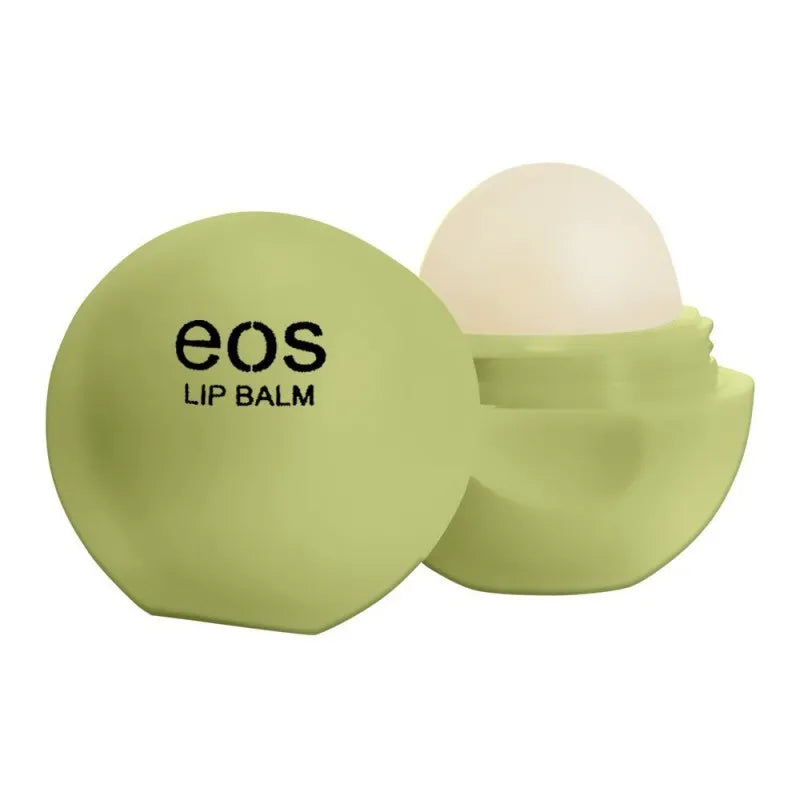 evolution of smooth eos green apple drop spf lip balm, 15g main image