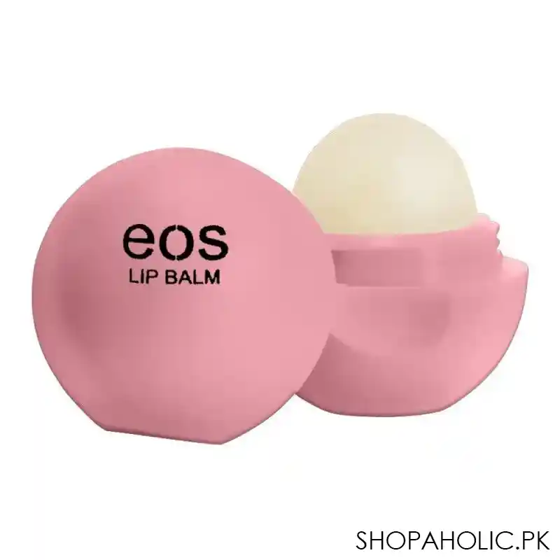 evolution of smooth eos juicy peach drop spf lip balm, 15g main image