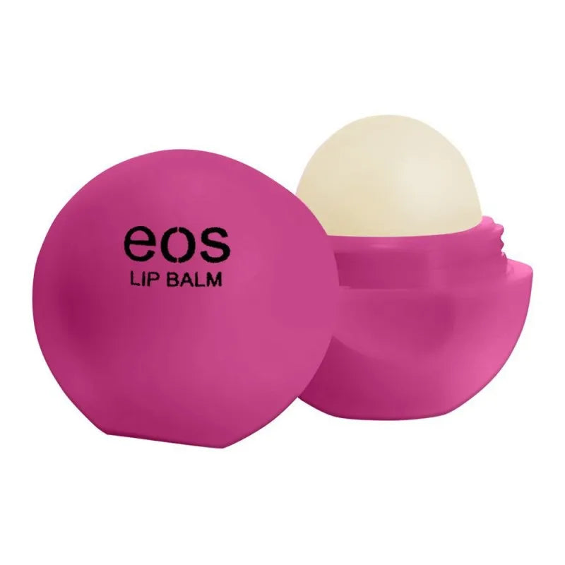 evolution of smooth eos strawberry drop spf lip balm, 15g main image