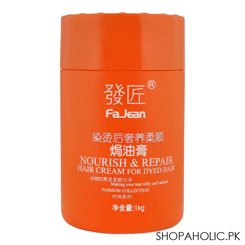 Fa.Jean Nourishing & Repair Hair Cream, For Dyed Hair, 1kg - Main Image