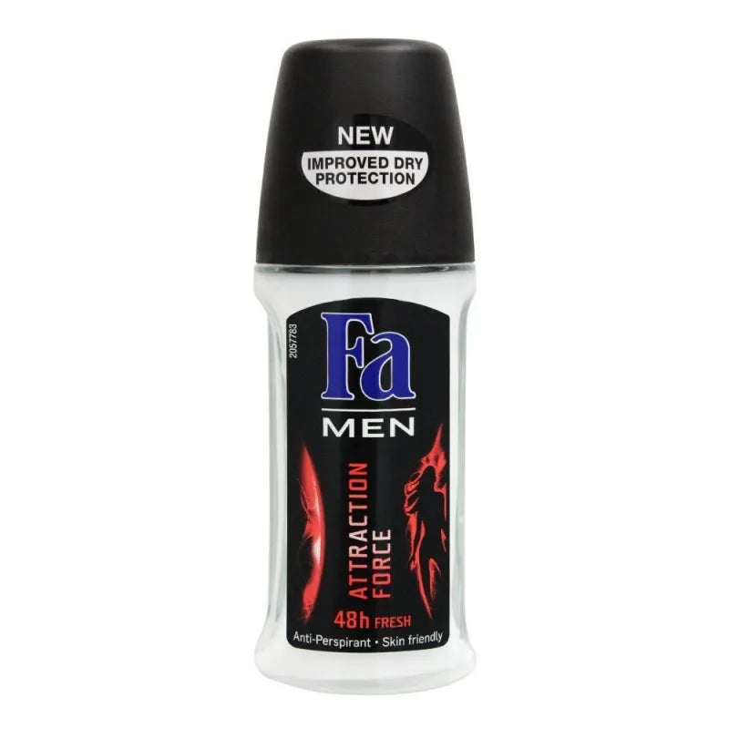 fa men 48h fresh attraction force roll on deodorant, for men, 50ml main image