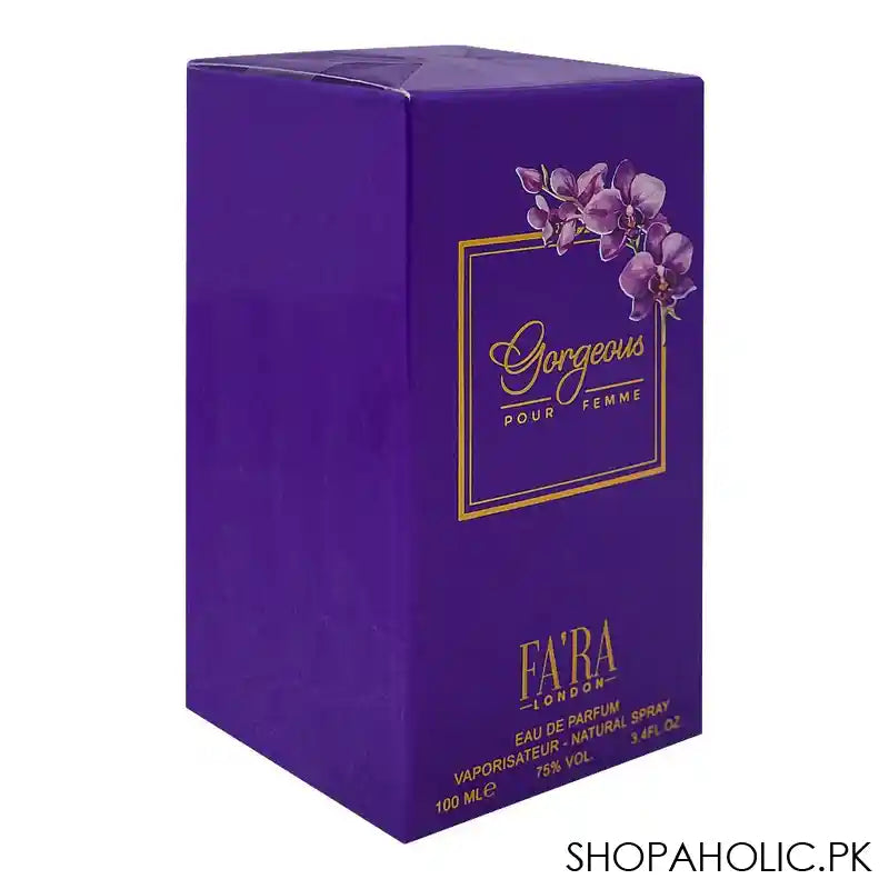 Fa'ra Gorgeous Pour Femme, For Women, Eau De Parfum, 100ml - Main Image