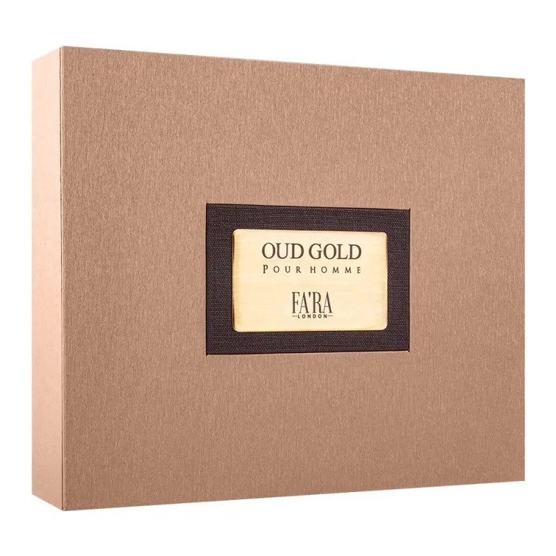 fa&#039;ra oud gold eau de parfum 100ml + clutch gift box image2