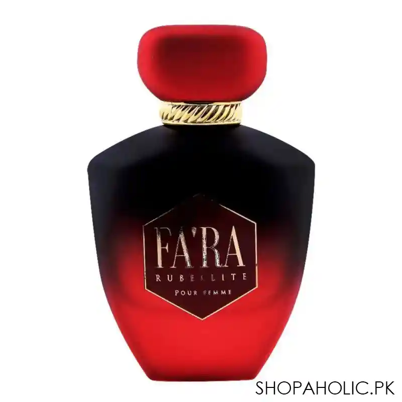 fa&#039;ra rubellite pour femme eau de parfum, 100ml main image