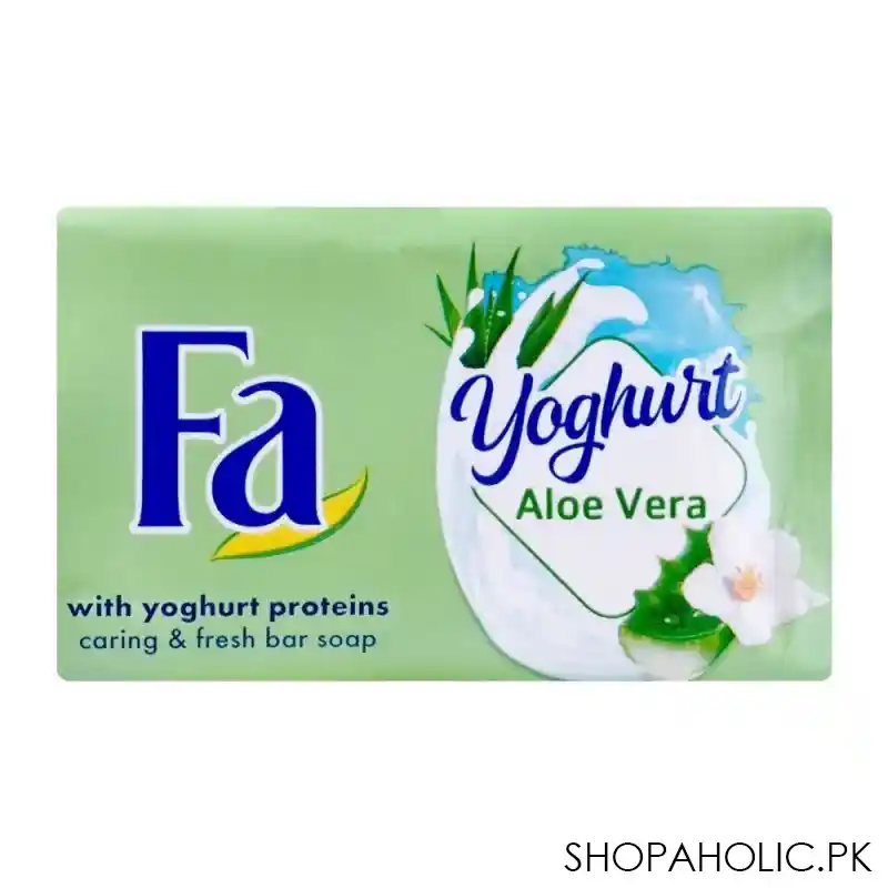 fa yoghurt aloevera green soap, 125g image2