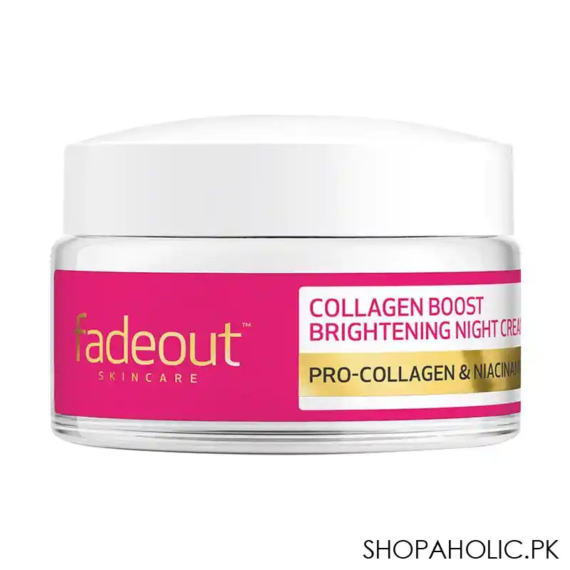 Fade Out Collagen Boost Whitening Night Cream, 50ml - Main Image