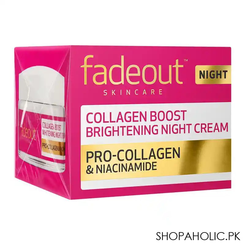 Fade Out Collagen Boost Whitening Night Cream, 50ml - Image 5