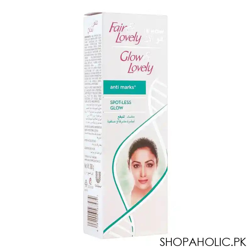 Fair & Lovely Is Now Glow & Lovely Anti Marks Spot-Less Glow Cream, 100g - Image 5