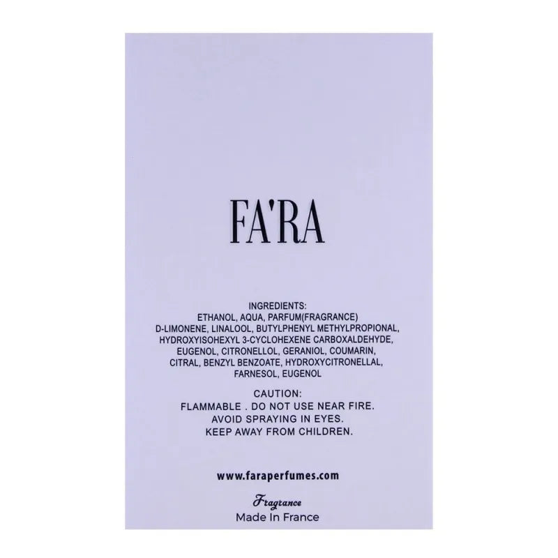 fa'ra closure pour homme eau de parfum, 100ml image2