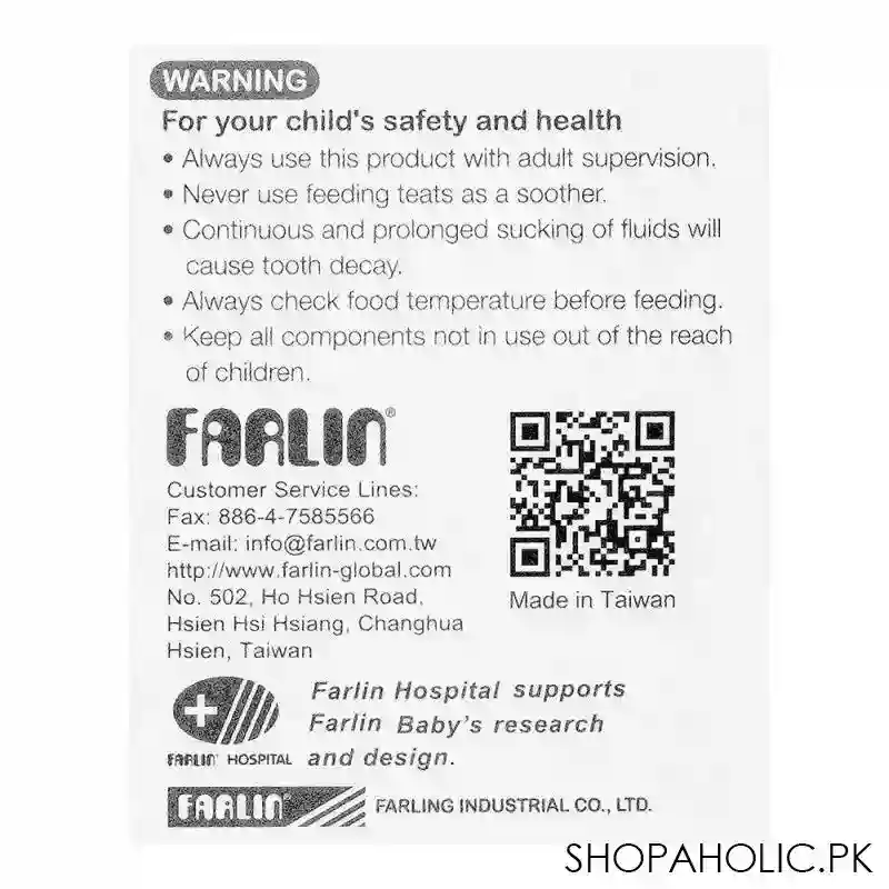 farlin 9+ months momfit anti colic nipple, bpa/pvc free, 2 pack, standard neck, h 1 m image4