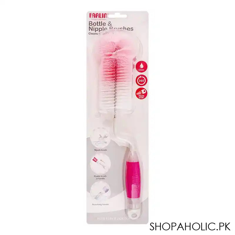 Farlin Bottle & Nipple Brush Set, BF-263 - Image 4