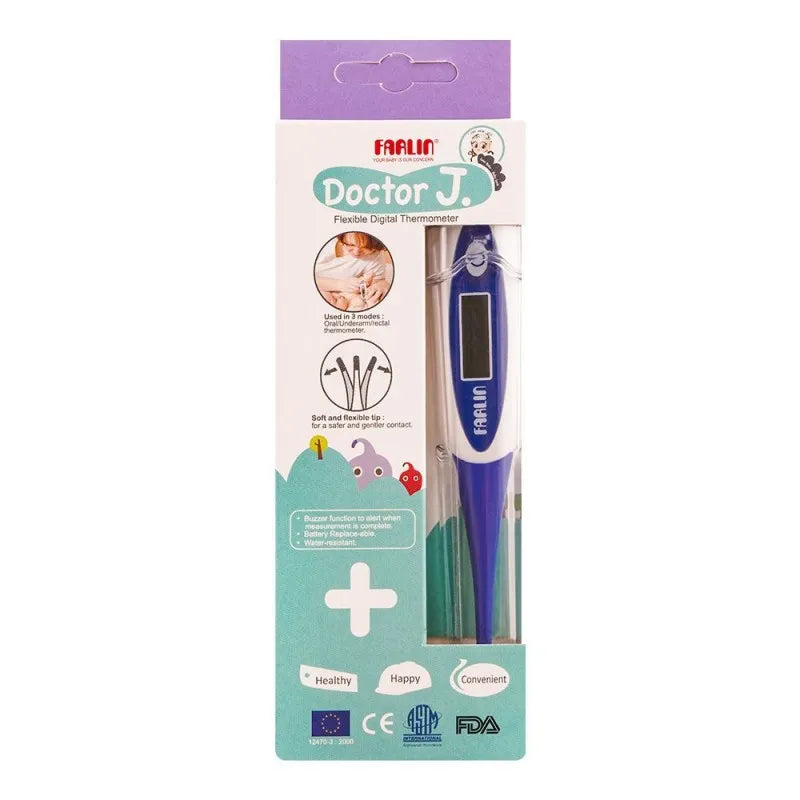 farlin doctor j. flexible digital thermometer, bf 169a image2