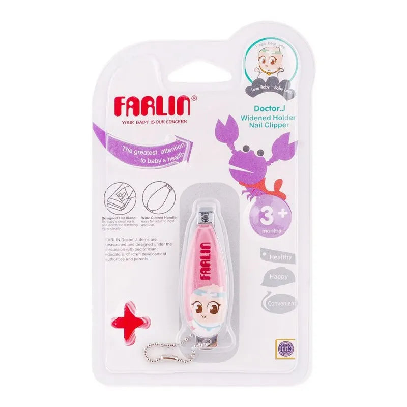 farlin doctor j. widened holder nail clipper, 3m+, bf 160c image2