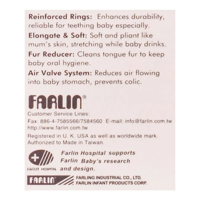 farlin golden triangle strethchy fur wide neck nipple, 3m+, t 3 m image4