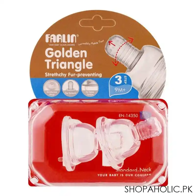 farlin golden triangle strethchy fur wide neck nipple, 9m+, t 3 l image2