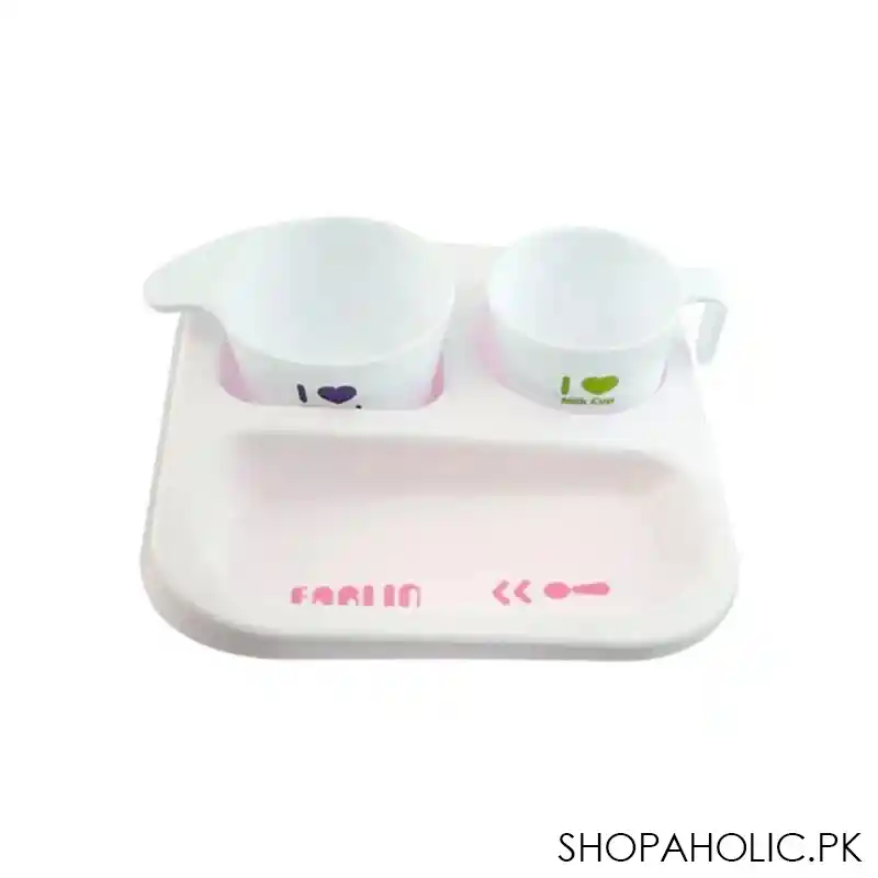 farlin j' aime pe pa plate feeding set, 12m+, ah 20009 main image