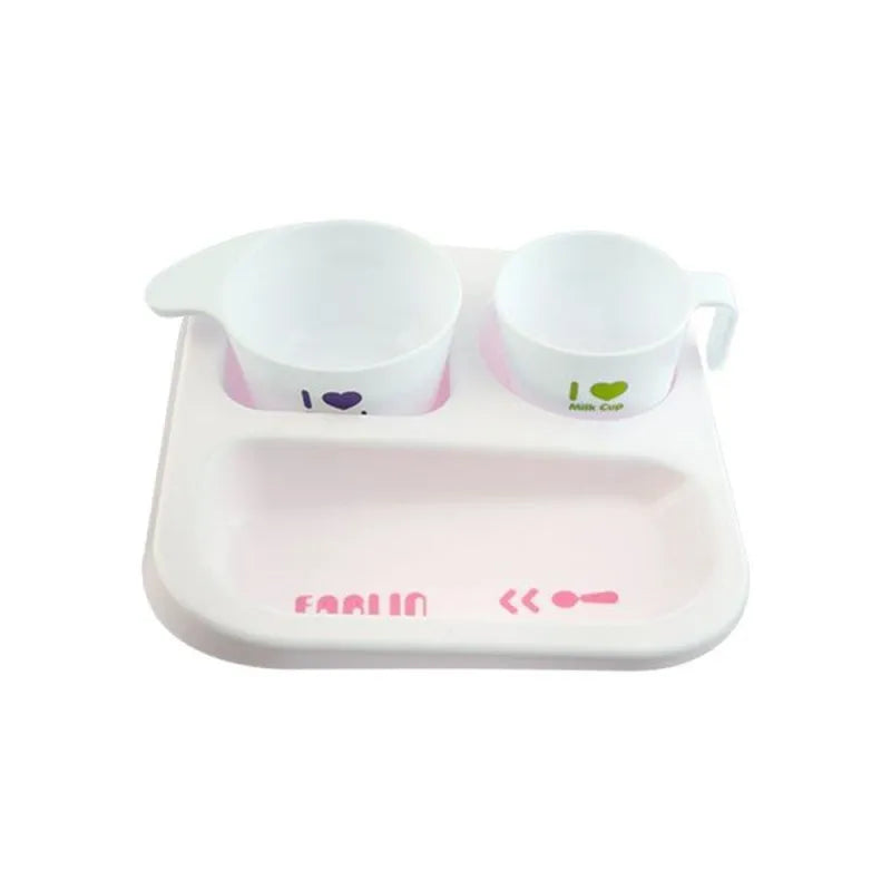 farlin j' aime pe pa plate feeding set, 12m+, ah 20009 main image