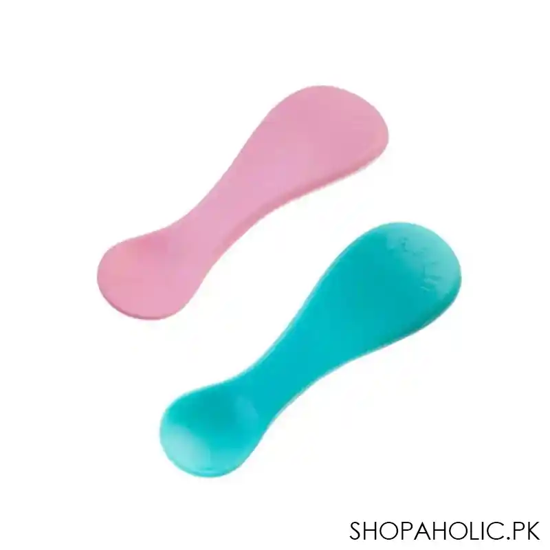 farlin j' aime silicone spoon set, 4m+, 2 pack, ah 10009 main image