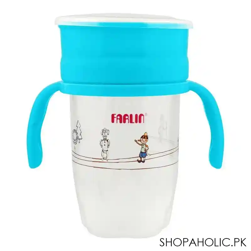 farlin j'aime gulu gulu learner cup, 12 months+, 240ml, ag 10014 main image