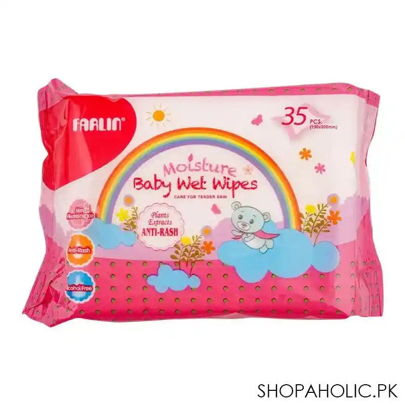 farlin moisture baby wipes, 35 pack, dt 005a main image