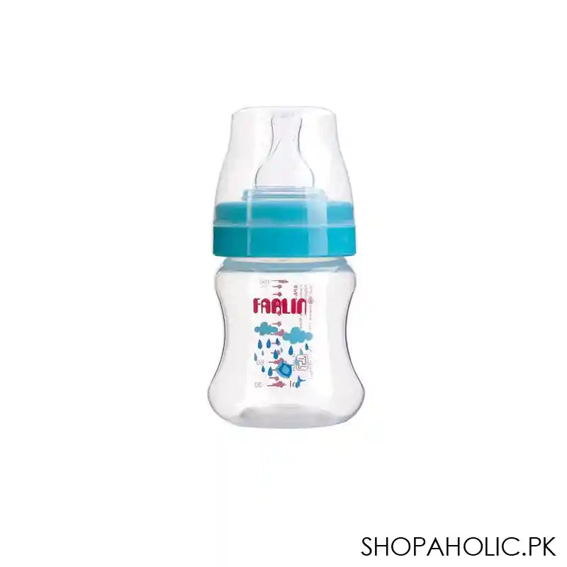 Farlin Mom Fit Anti-Colic PP Wide Neck Feeding Bottle, 0m+, 150ml, AB-42012-B - Main Image