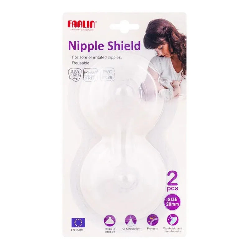 farlin nipple shield, 20mm, 2 pack, bf 631 image2