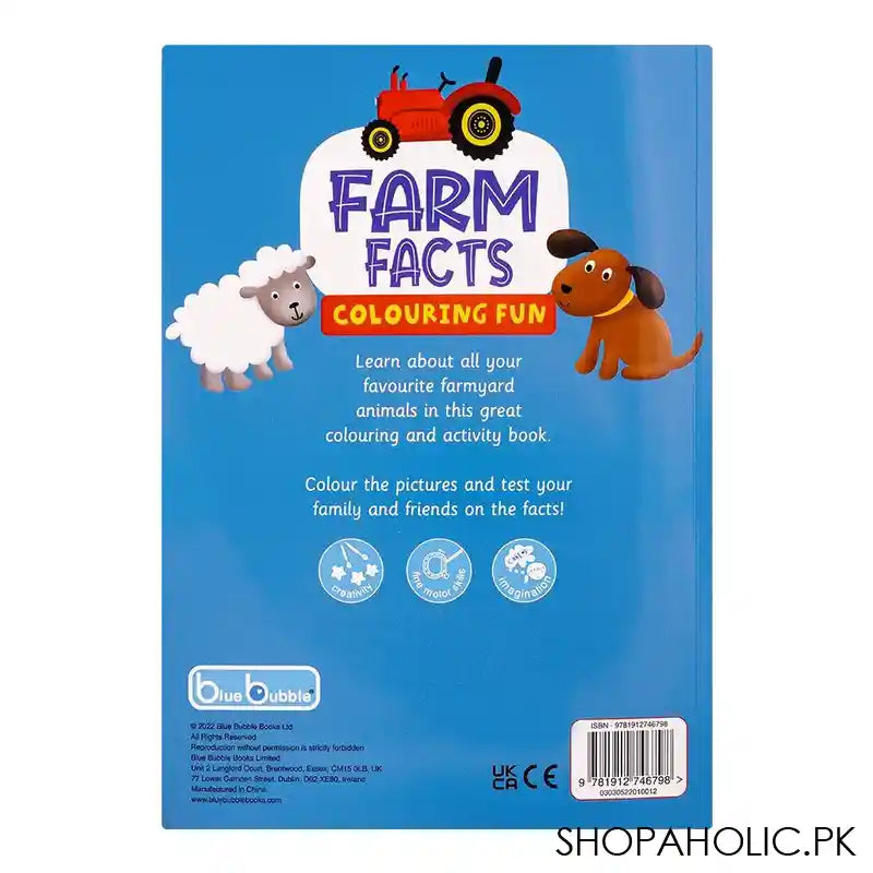 Farm Facts Colouring Fun, Book - Image 2