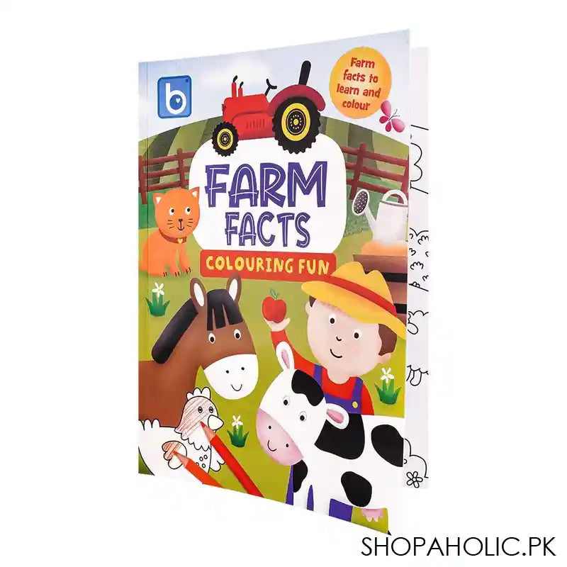 Farm Facts Colouring Fun, Book - Main Image