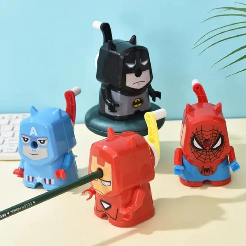 fashion super hero cartoon pencil sharpener main image