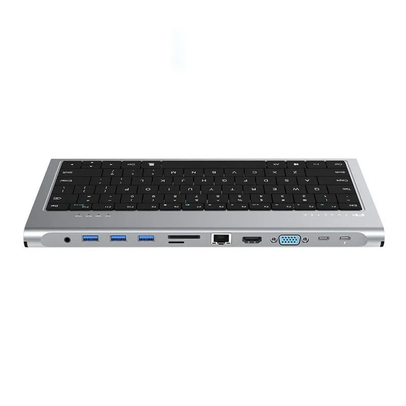 feeltek portable workstation 11 in 1 usb c otg hub with keyboard image3