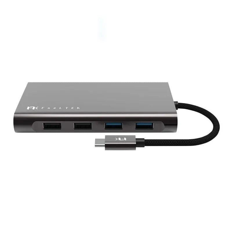 feeltek triple display mega dock 11 in 1 usb c hub image3