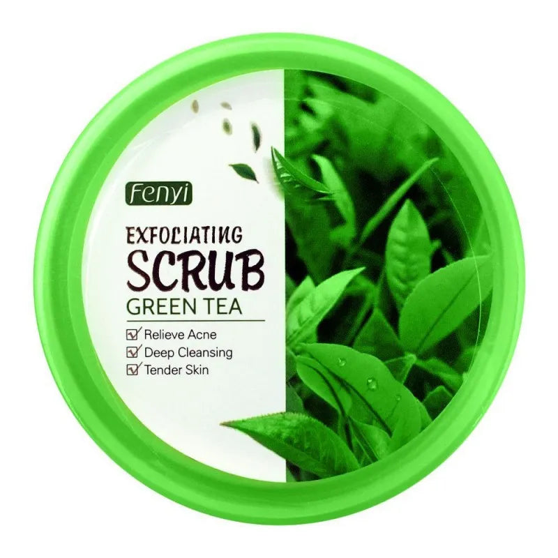 fenyi green tea exfoliationg scrub, 100g main image