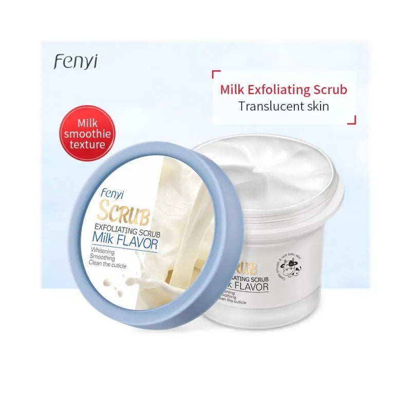 fenyi honey peach exfoliating scrub, 100g main image