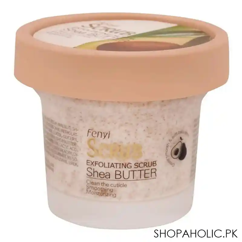 fenyi shea butter exfoliating scrub, 100g image4