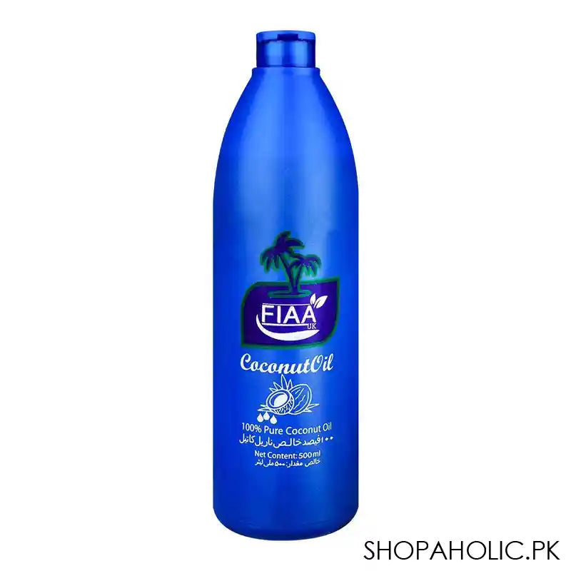 FIAA 100% Pure Coconut Oil, For Hairs, 500ml - Main Image