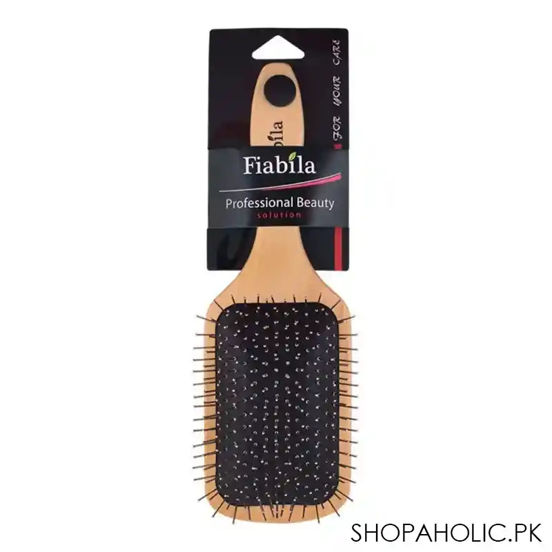 fiabila hair brush, rectangle shape, fb 12 main image