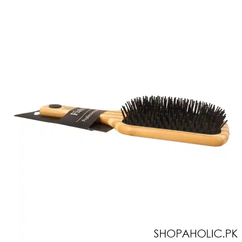 fiabila hair brush, teak, fb 06 image3