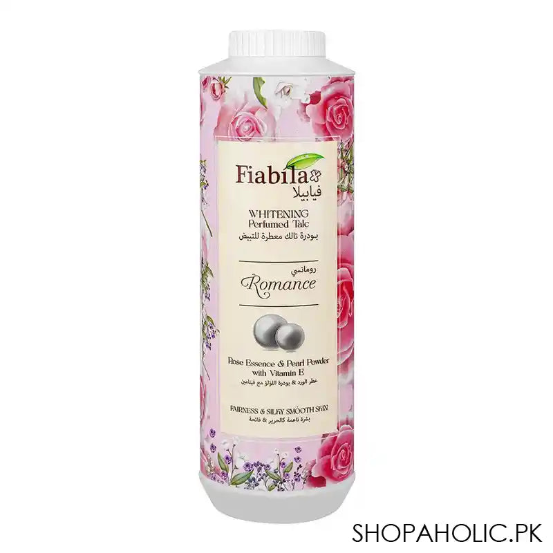 Fiabila Romance Whitening Perfumed Talcum Powder, 200ml - Main Image