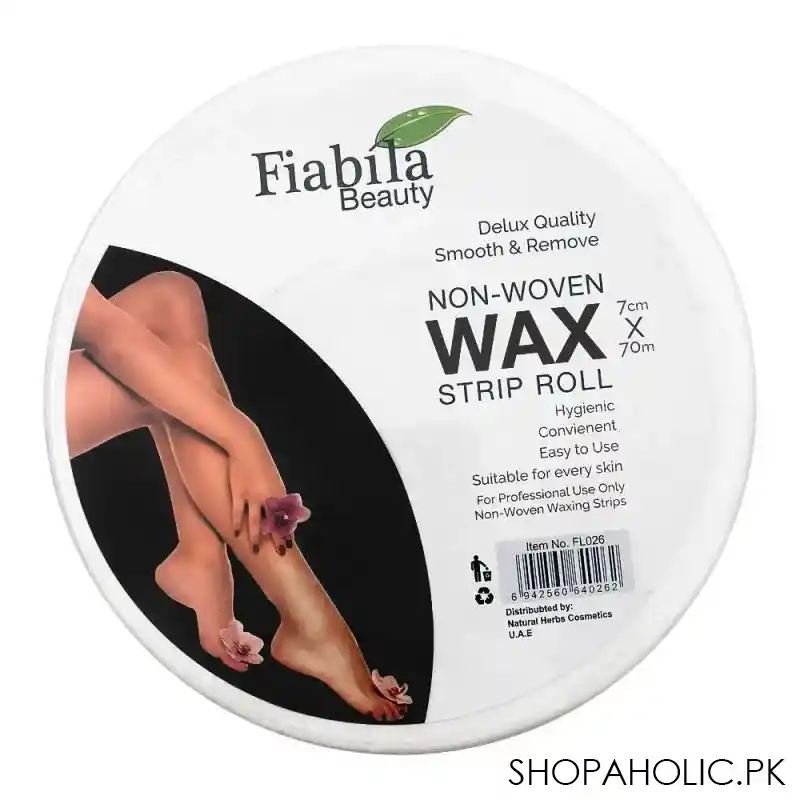 fiabila smooth & remove non woven wax striop roll, 7cm x 70m image2