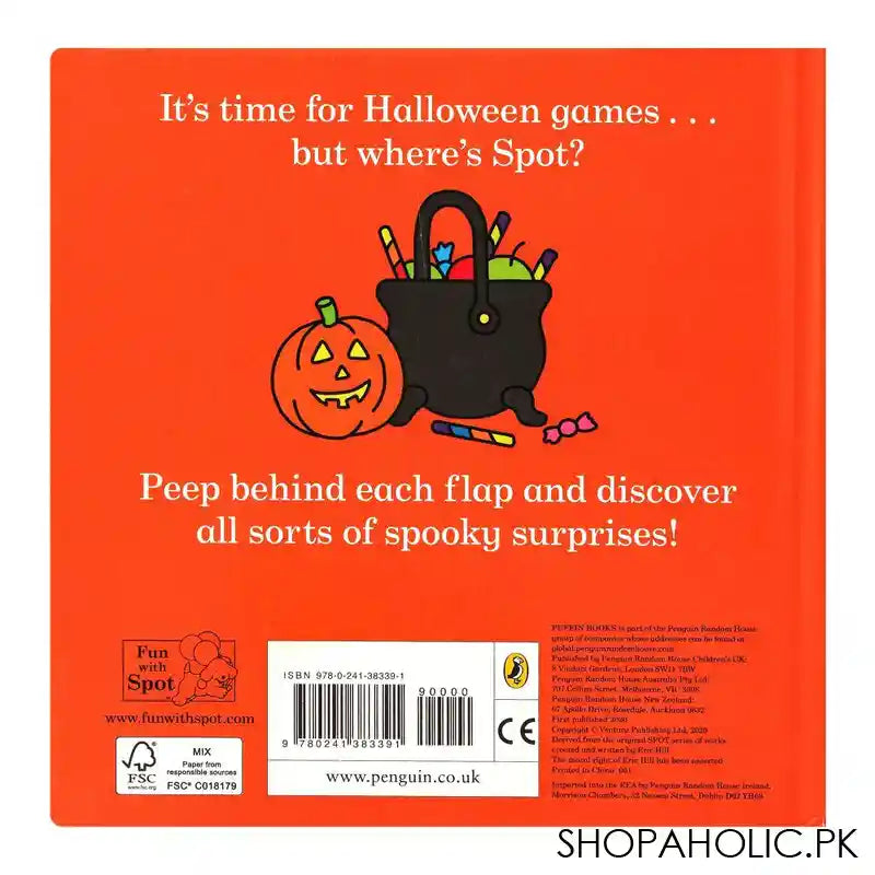 Find Spot At Halloween Book - Main Image