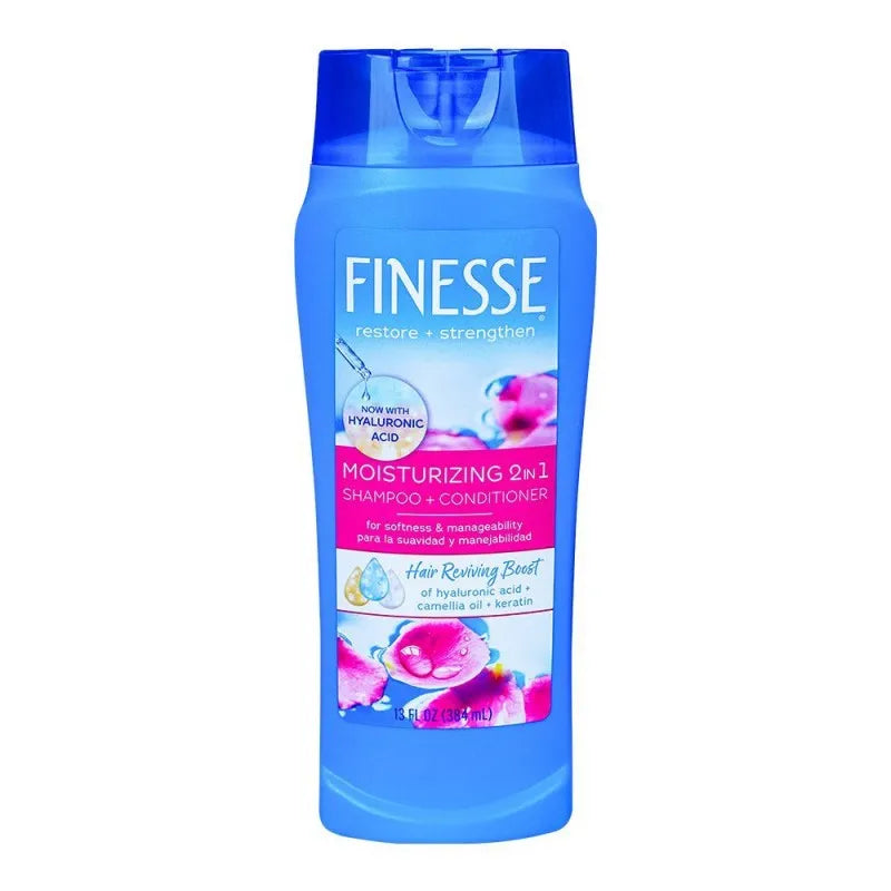 finesse restore + strength 2in1 moisturizing shampoo + conditioner 384ml main image