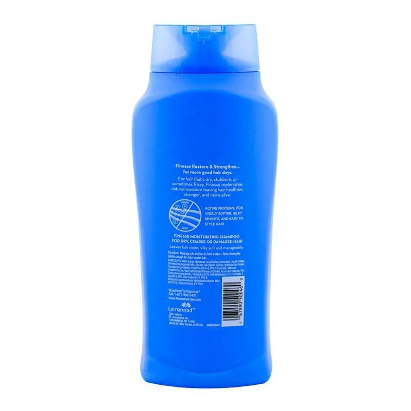 finesse restore + strengthen moisturizing shampoo 24oz image2