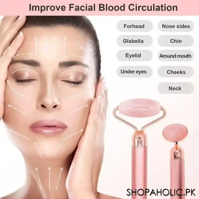 finishing touch flawless contour vibrating facial roller & massager image5